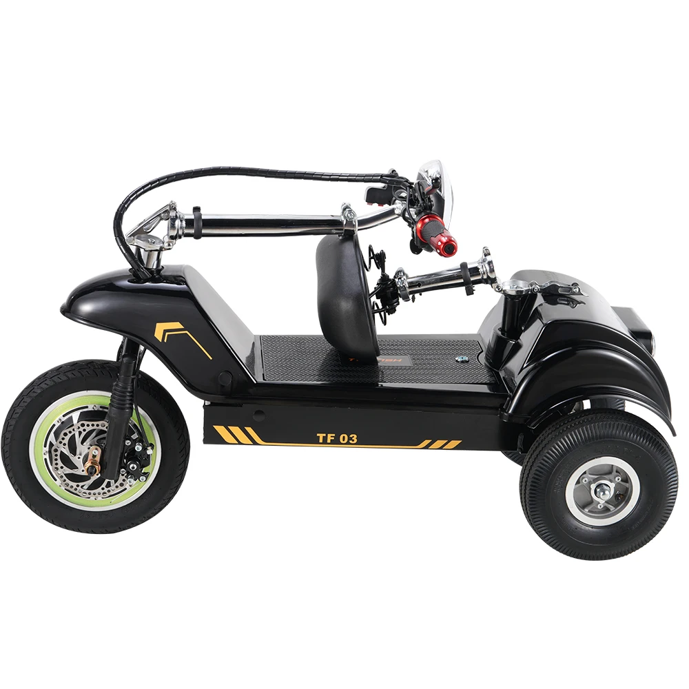 Vista trasera con luz LED del patinete TWOFISH