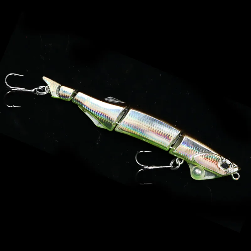 Señuelo minnow articulado para pesca con cebo de natación - imagen 3