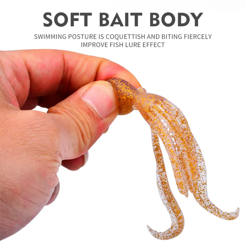 Swingman Cebo de Calamar Suave – Elasticidad Alta para Pesca - imagen 5