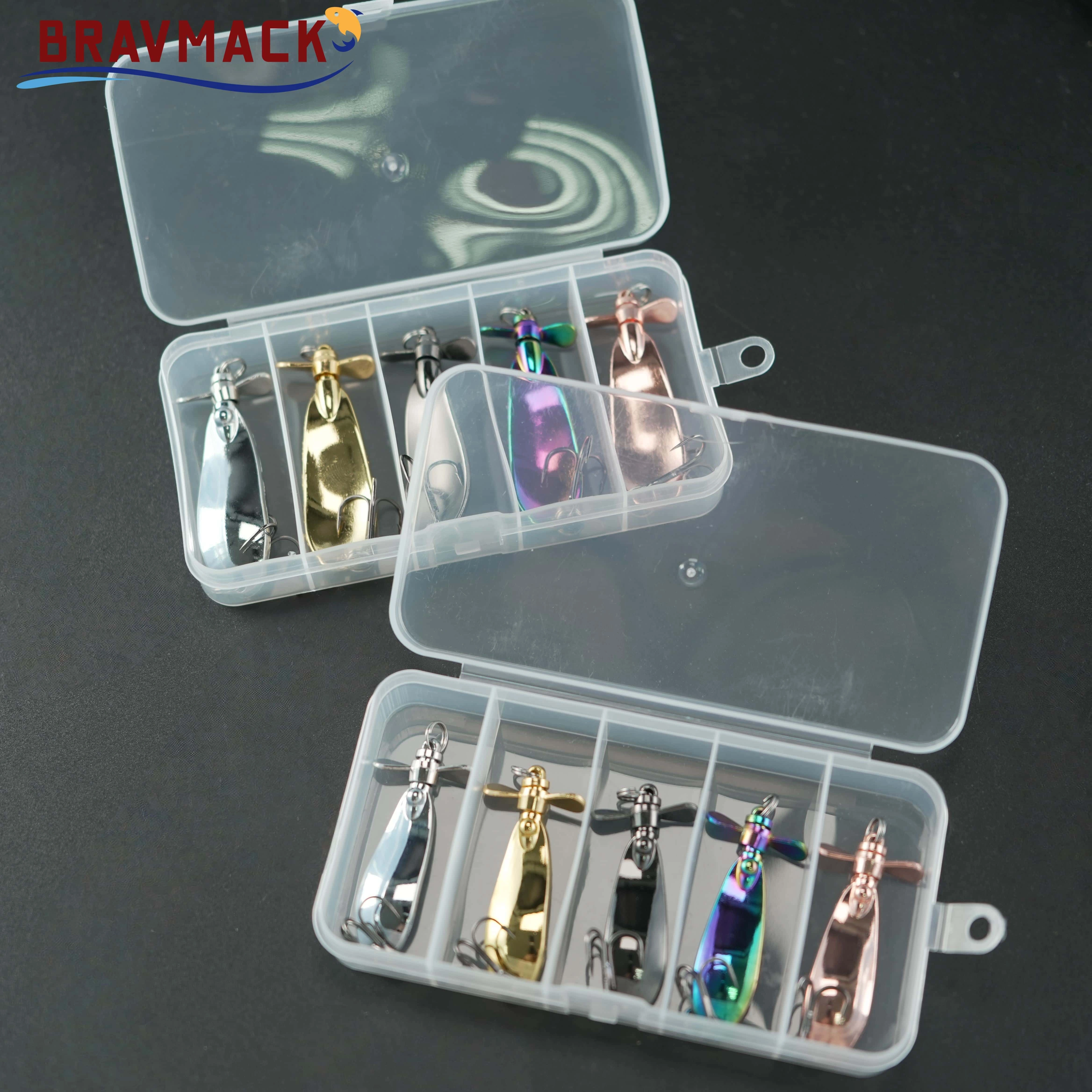 BRAVMACK Señuelo cuchara con hélice para lubina y carpa - imagen 5