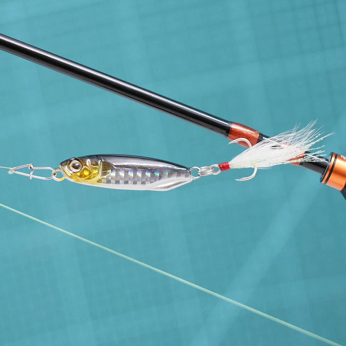 Jig Metálico Vertical 9KM – Señuelo de Jigging para mar - imagen 4