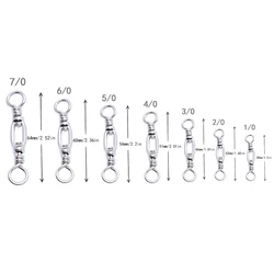 Anillo giratorio de acero inoxidable para pesca en mar - conector 8