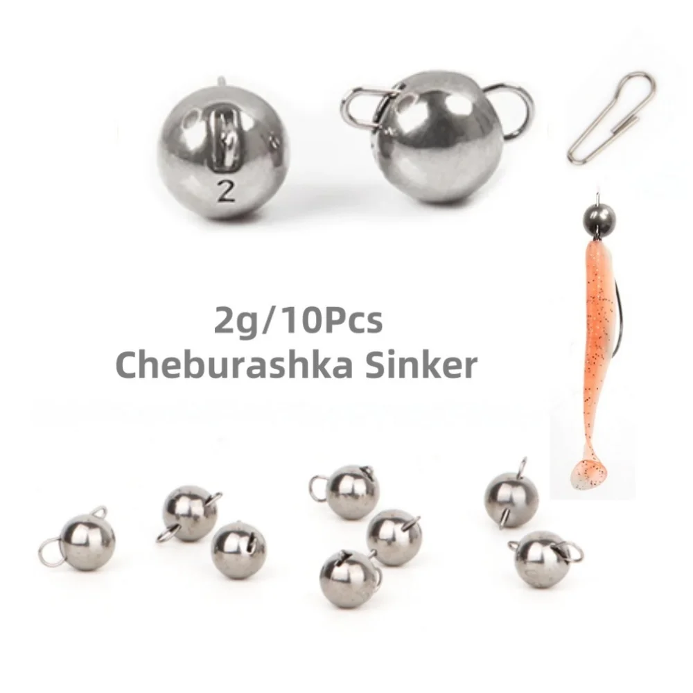 Pesas Cheburashka de plomo de 2 g