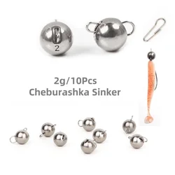 2G Pesca pesas Cheburashka de plomo jig head – Bala para Texas