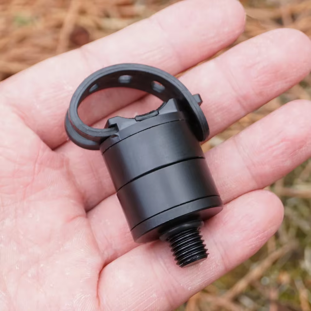 Soporte magnético para cañas Hirisi AC600 – Liberación rápida con correa de seguridad - imagen 3