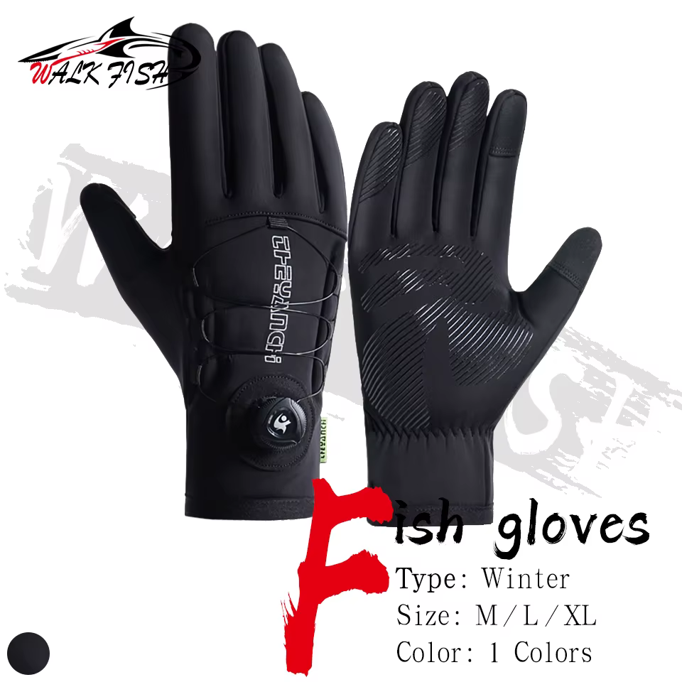 Guantes WALK FISH invierno – Cálidos, impermeables y táctiles - imagen 4
