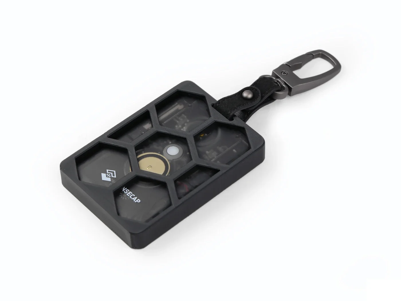 Disco de carga minimalista con cableado ordenado