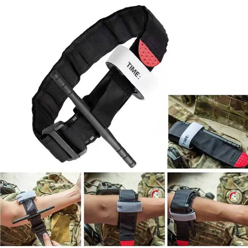 Torniquete táctico supervivencia pesca – Cinturón emergencia giratorio - imagen 2