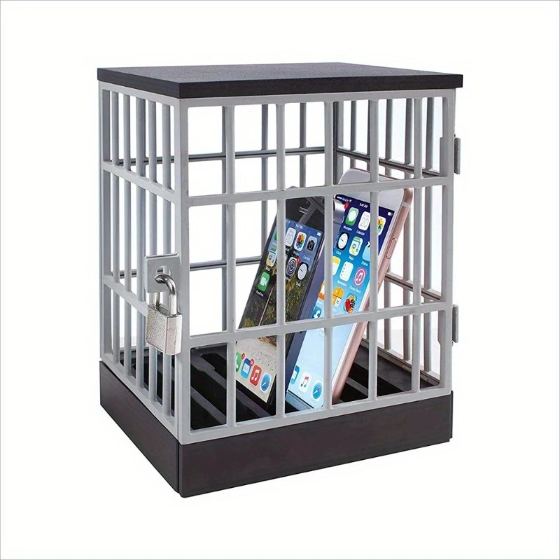 Caja con cerradura para smartphones y móviles de mesa, uso doméstico - imagen 3