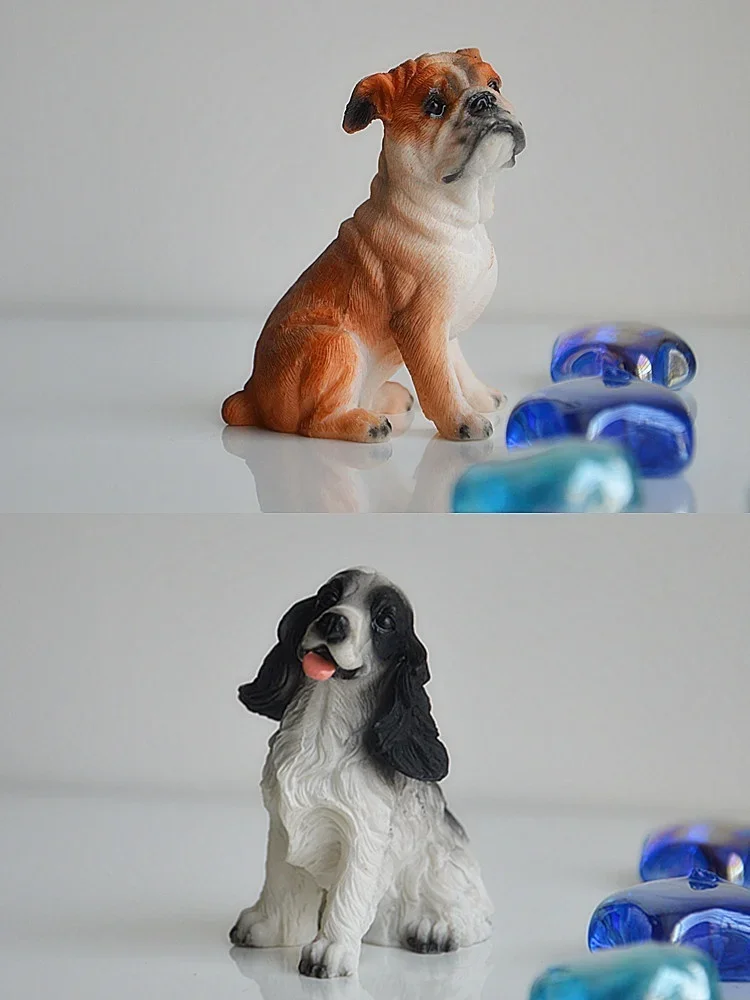Primer plano de miniatura de perro pug