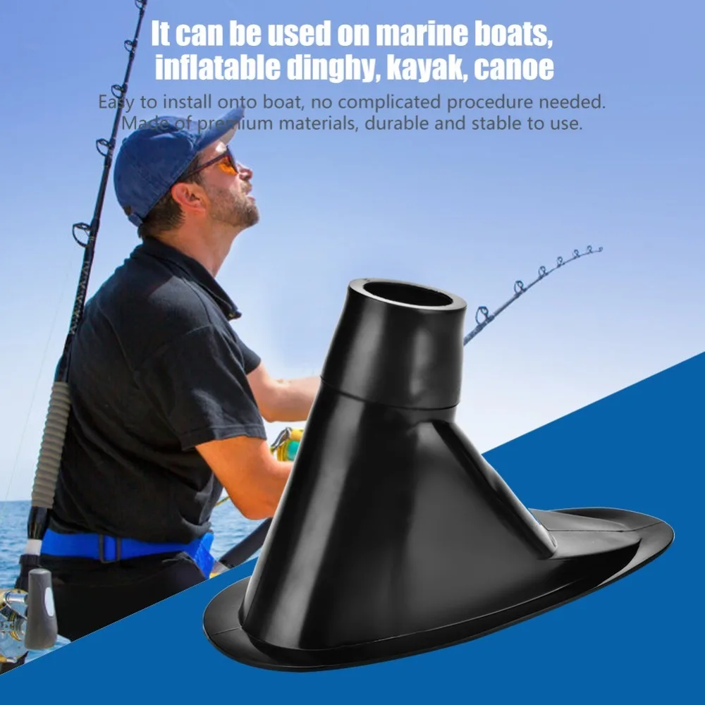 Soporte de caña desmontable adhesivo ligero para kayak de pesca - imagen 3