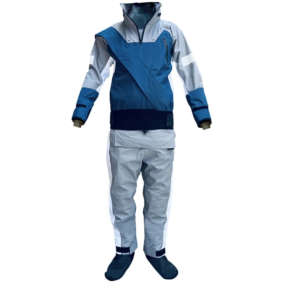 Traje seco pesca hombre impermeable para kayak rafting SUP invierno - imagen 3