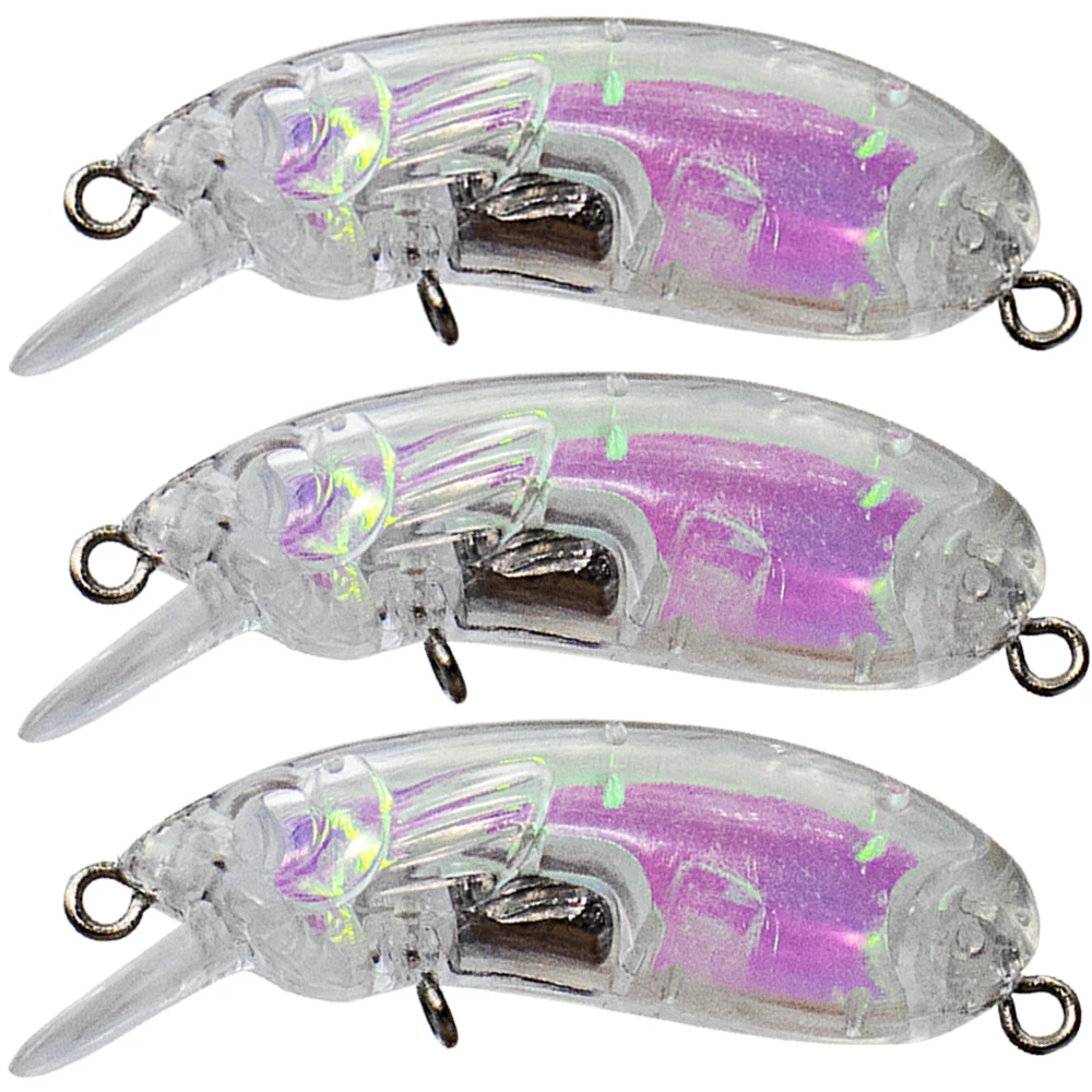 Crankbait en blanco tipo prisma para DIY