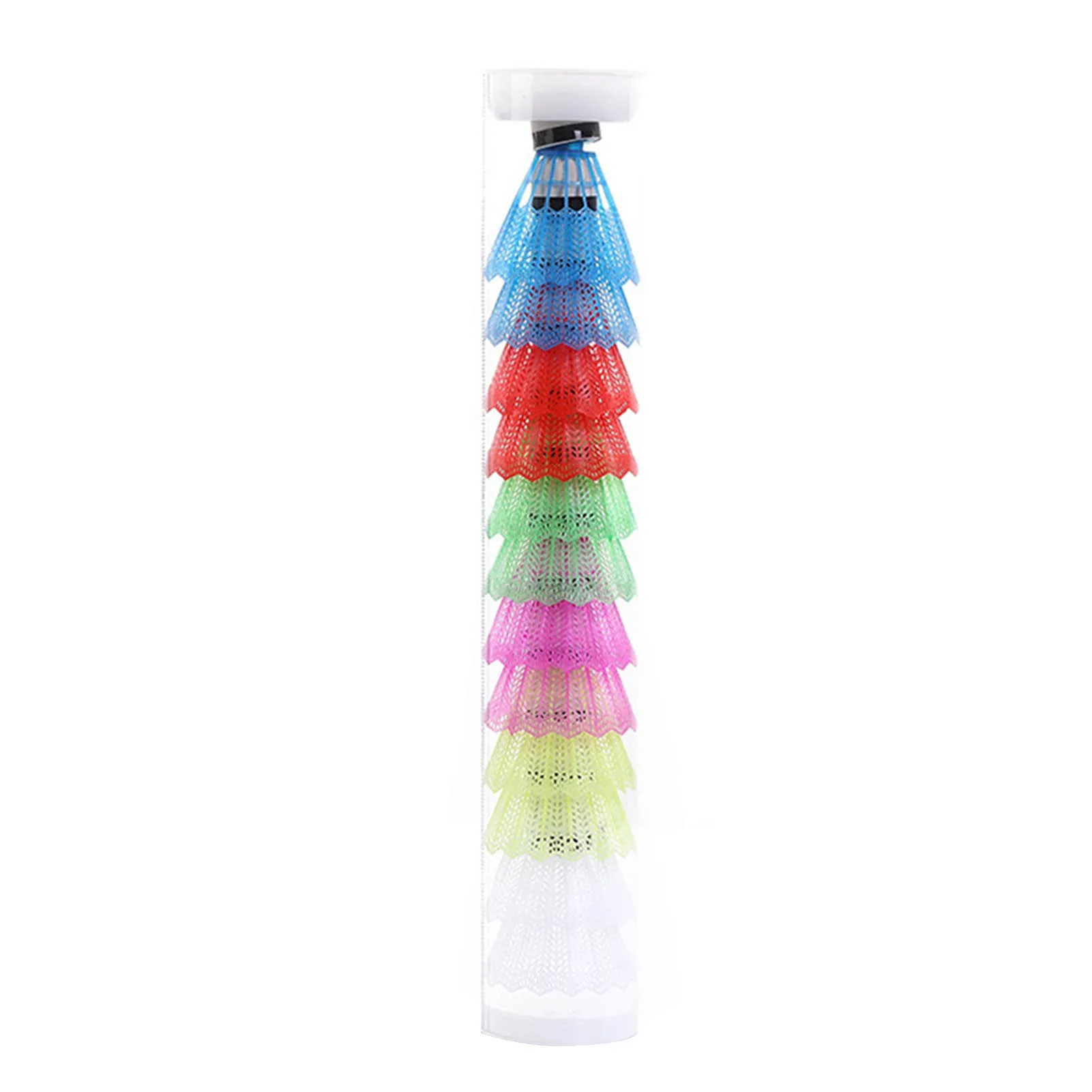 Volantes de bádminton blancos con diseño práctico para juego recreativo - imagen 4