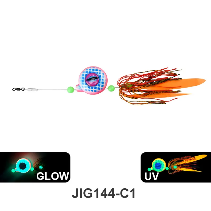Inchiku con Falda de Pulpo para Kingfish y Pargo – Slow Pitch Jigging - imagen 4