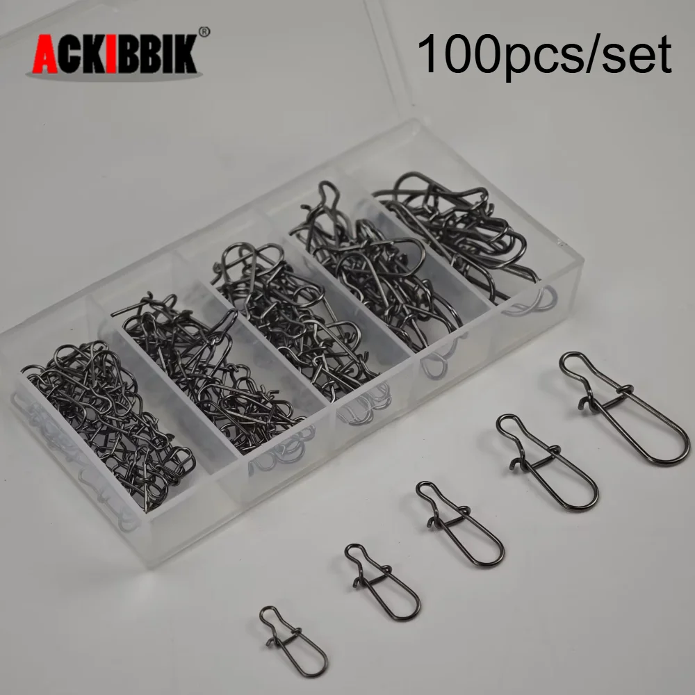 Ackibbik Duo Lock broches giratorios para pesca en agua salada - imagen 2