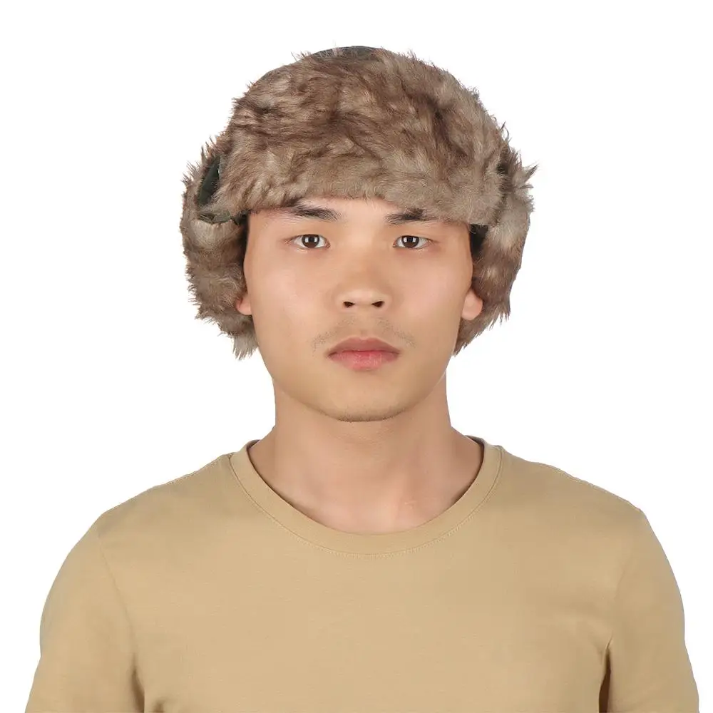 Gorro de invierno con apariencia cálida y acolchada