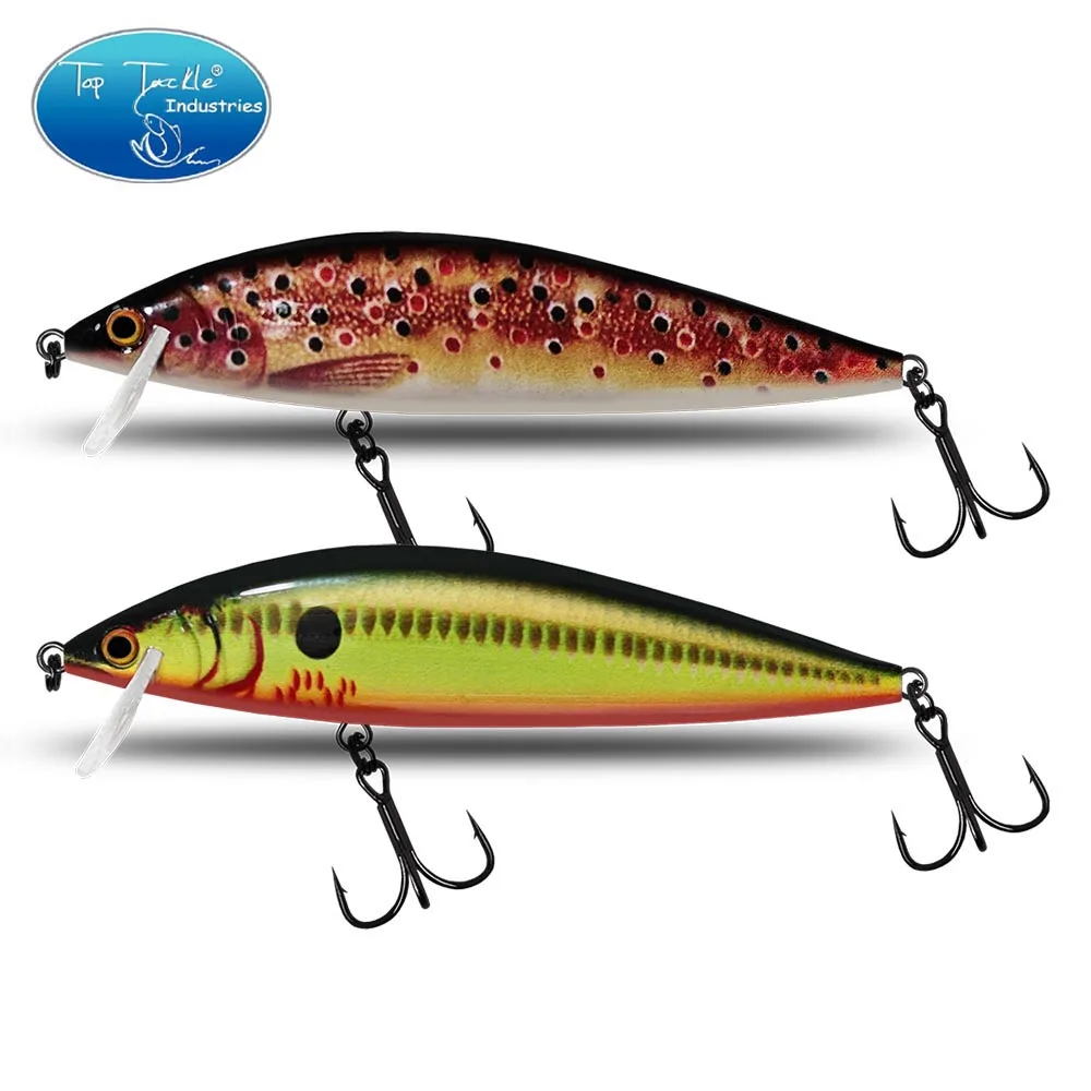 TopTackle Industry Minnow señuelo hundidor – para agua dulce y salada - imagen 2
