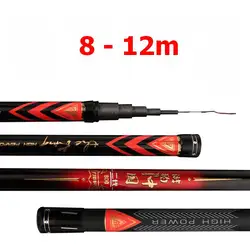 Caña telescópica ZZ303 - 12m acción rápida 2 puntas