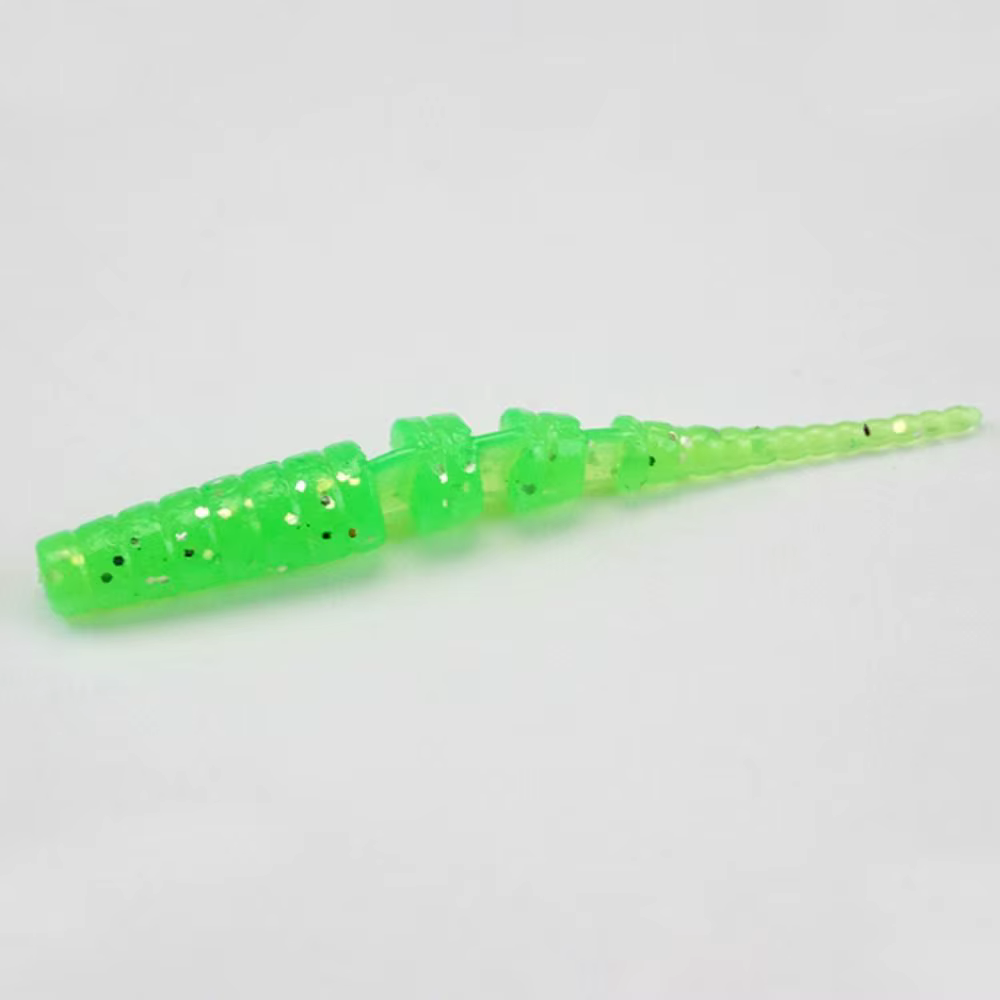 Vinilos TPE 4 cm para Lubina – Mini señuelos blandos