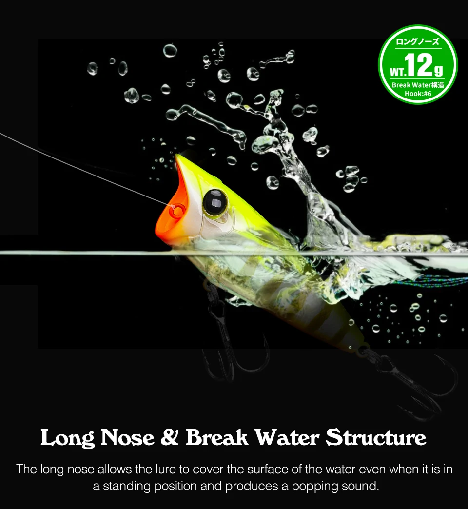 Detalle de la estructura de rotura de agua
