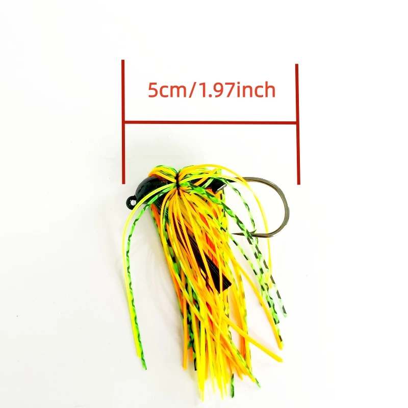 MEGAIMABASS Jig de profundidad con falda para pesca de sonda