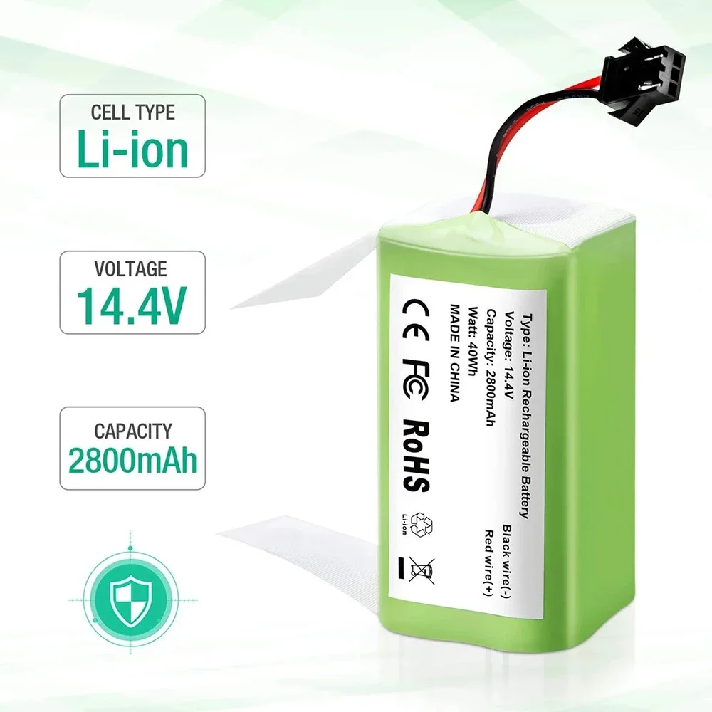Batería de iones de litio para robot aspirador compatible - imagen 4