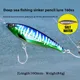 MUKUN Stickbait lápiz hundimiento lento para lubina y atún - imagen 3