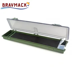 BRAVMACK Caja rígida para aparejos de carpa con pasadores