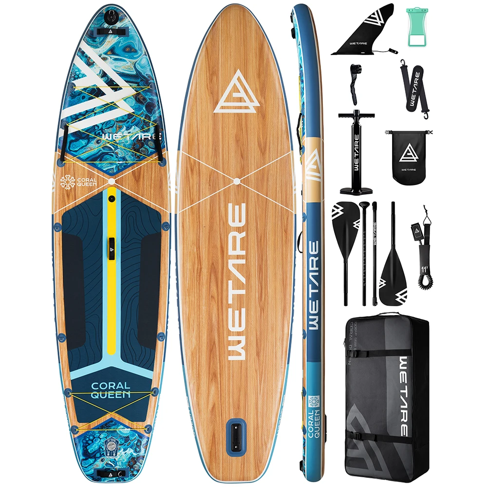 Tabla paddle surf inflable WETARE Europa para pesca SUP