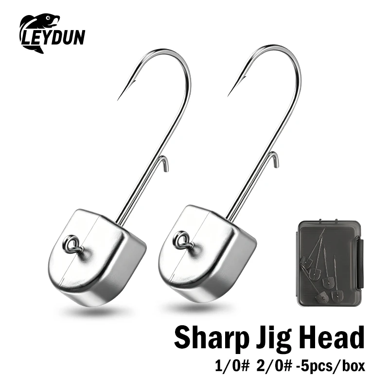 LEYDUN 2026 Jig Head afilados con púas para vinilo - imagen 4
