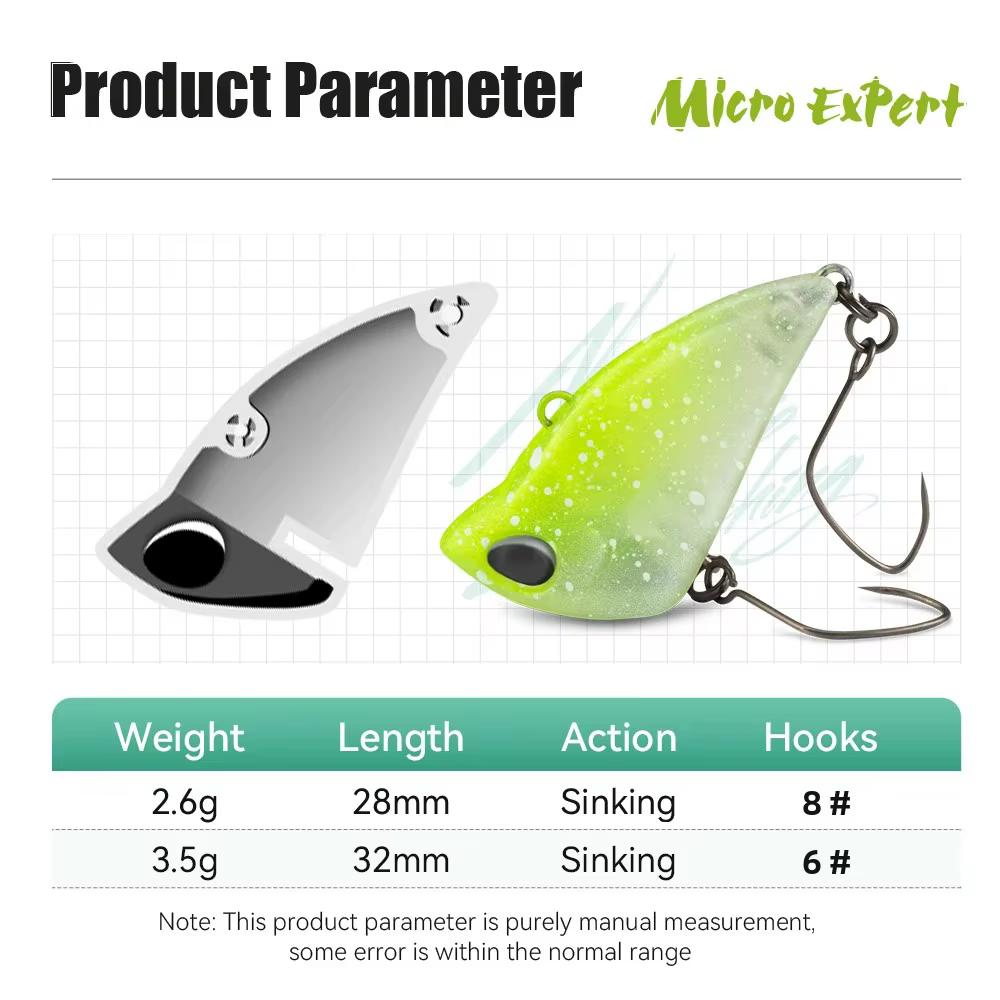 Kingdom Micro Expert – Señuelo vibrante hundible para trucha - imagen 2