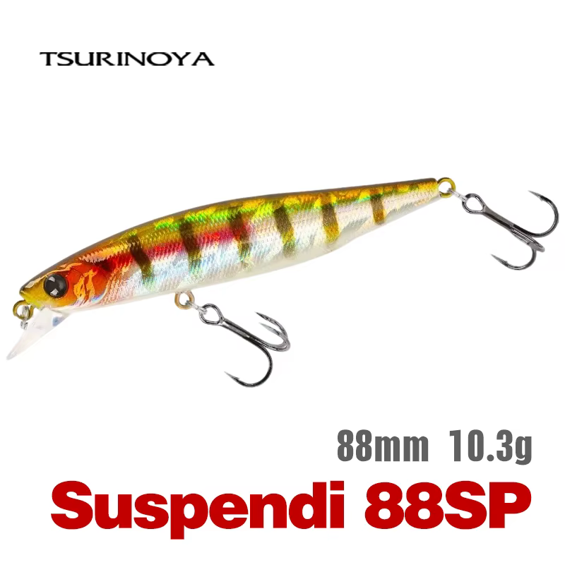 TSURINOYA Minnow suspending Jerkbait para lucioperca y lubina - imagen 3