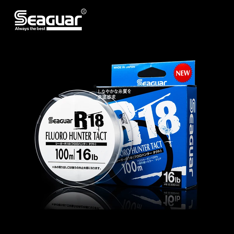 Línea de fluorocarbono Seaguar en carrete