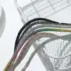 Cordones de zapatos trenzado cruzado con pedrería y brillo para zapatillas