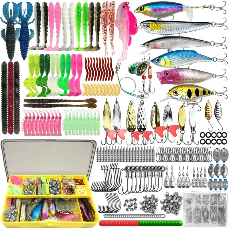 Kit de señuelos para lubina, lucio y trucha con caja multicapa - imagen 3