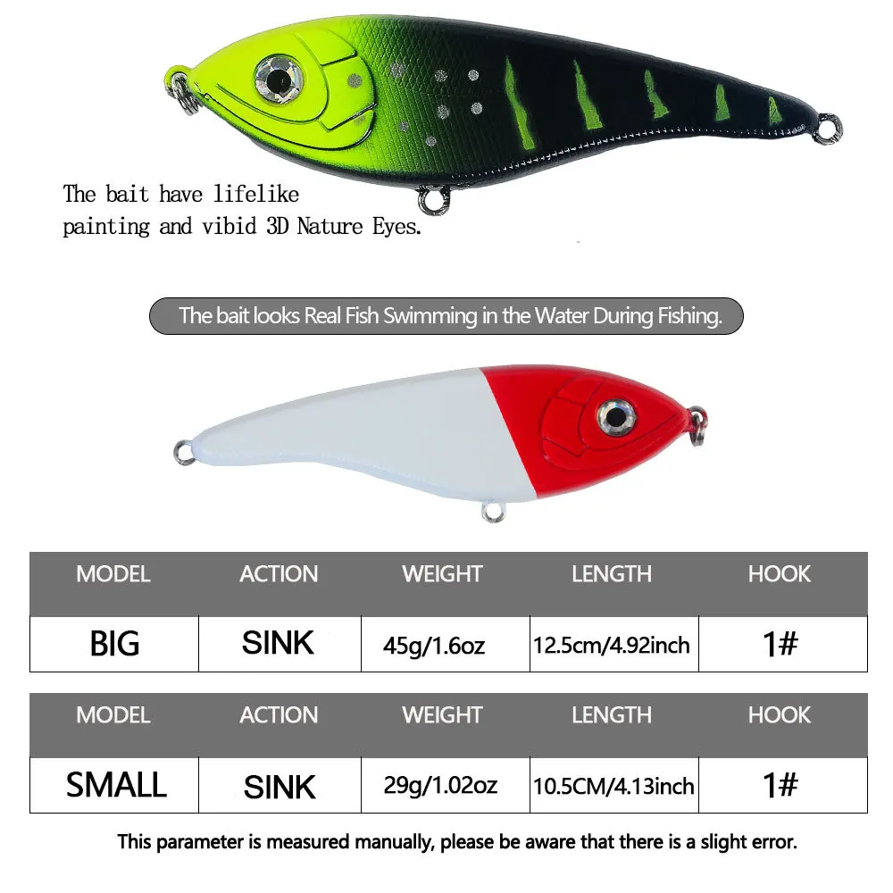 Señuelo VIB vibratorio sonido fuerte lento para Musky y Pike - imagen 4
