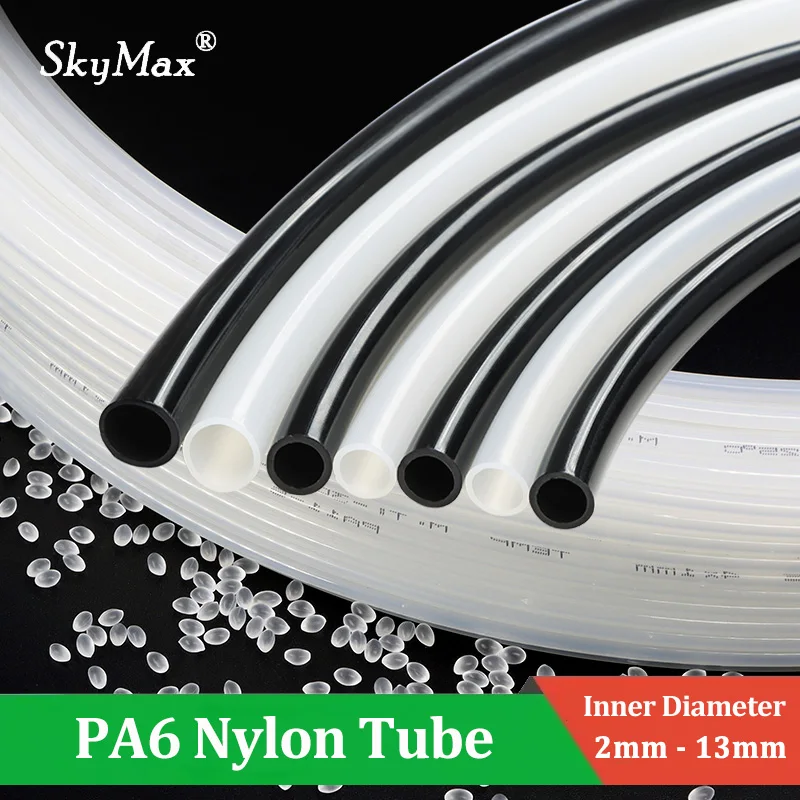 Tubo de nylon PA6 negro translúcido para compresor neumático - imagen 5