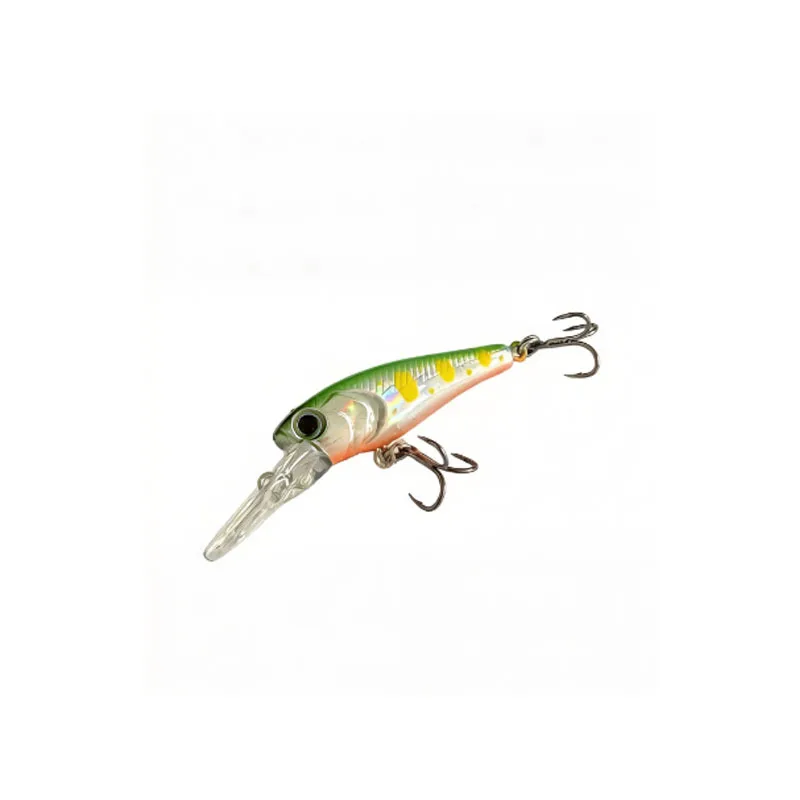 Crankbait flotante de plástico duro para lucio – mini señuelo