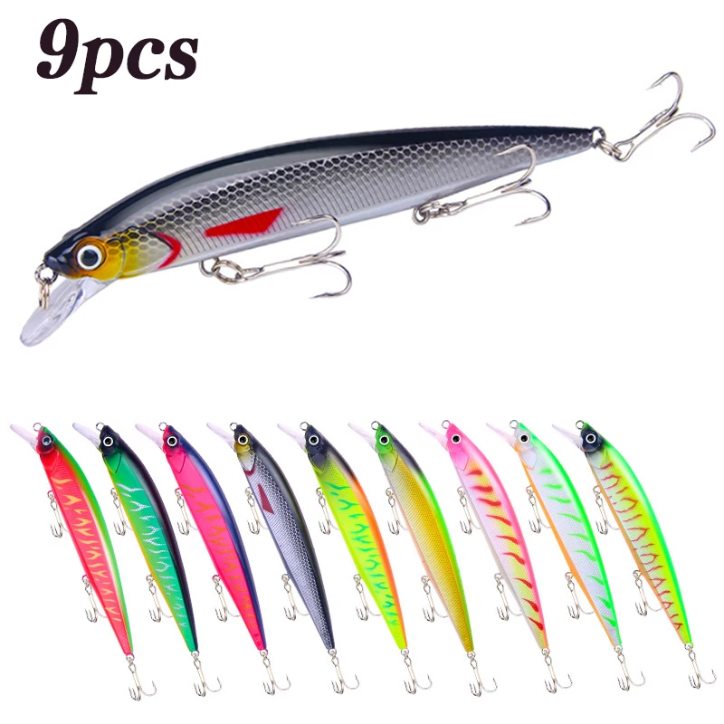 Señuelo Jerkbait Minnow Flotante para Pesca de Lucio - imagen 3
