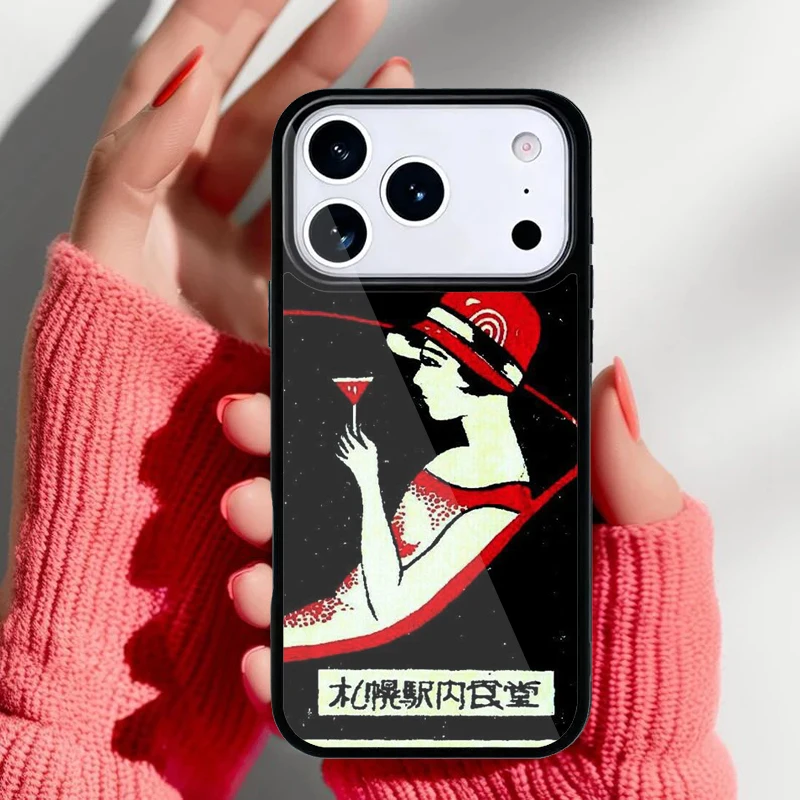 Detalle del diseño retro de la funda