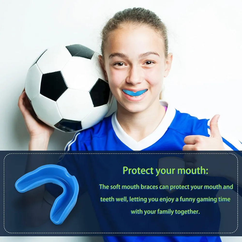 Protector bucal deportivo unisex de silicona – armadura dental - imagen 4