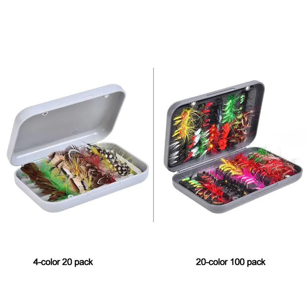 Caja de organización incluida para transportar los señuelos
