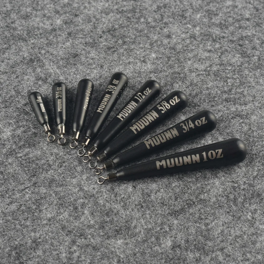 Pesas Drop Shot MUUNN Free Rig – plomos compactos para rig - imagen 2