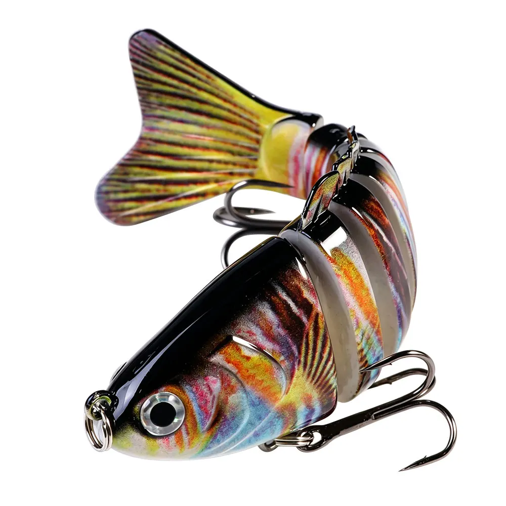 Wobber Pike Carp realista: señuelo duro con doble anzuelo - imagen 3