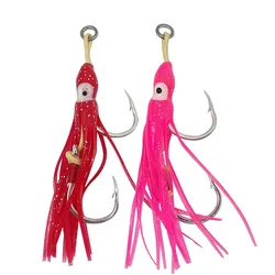Anzuelos Auxiliares Simples y Dobles para Pesca Marina