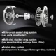 Maximumcatch CM carrete de pesca con mosca ligero impermeable - imagen 2