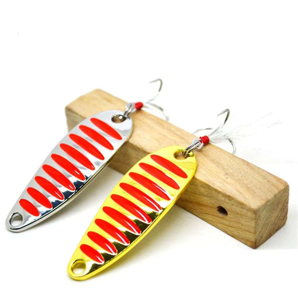 Cuchara giratoria Metal 10g 15g 20g – Señuelo para lubina y carpa - imagen 5