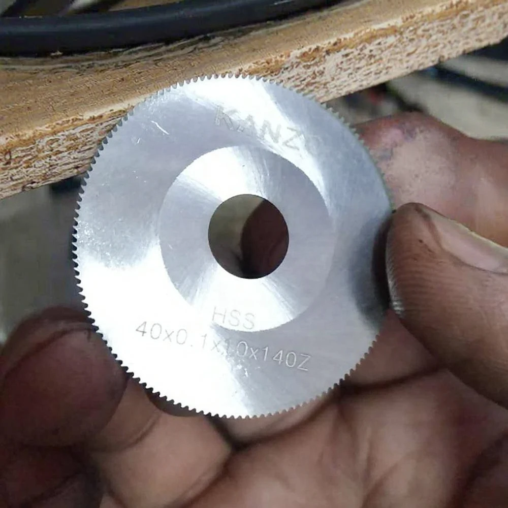 Hojas de sierra circular de acero rápido para metal y ranurado