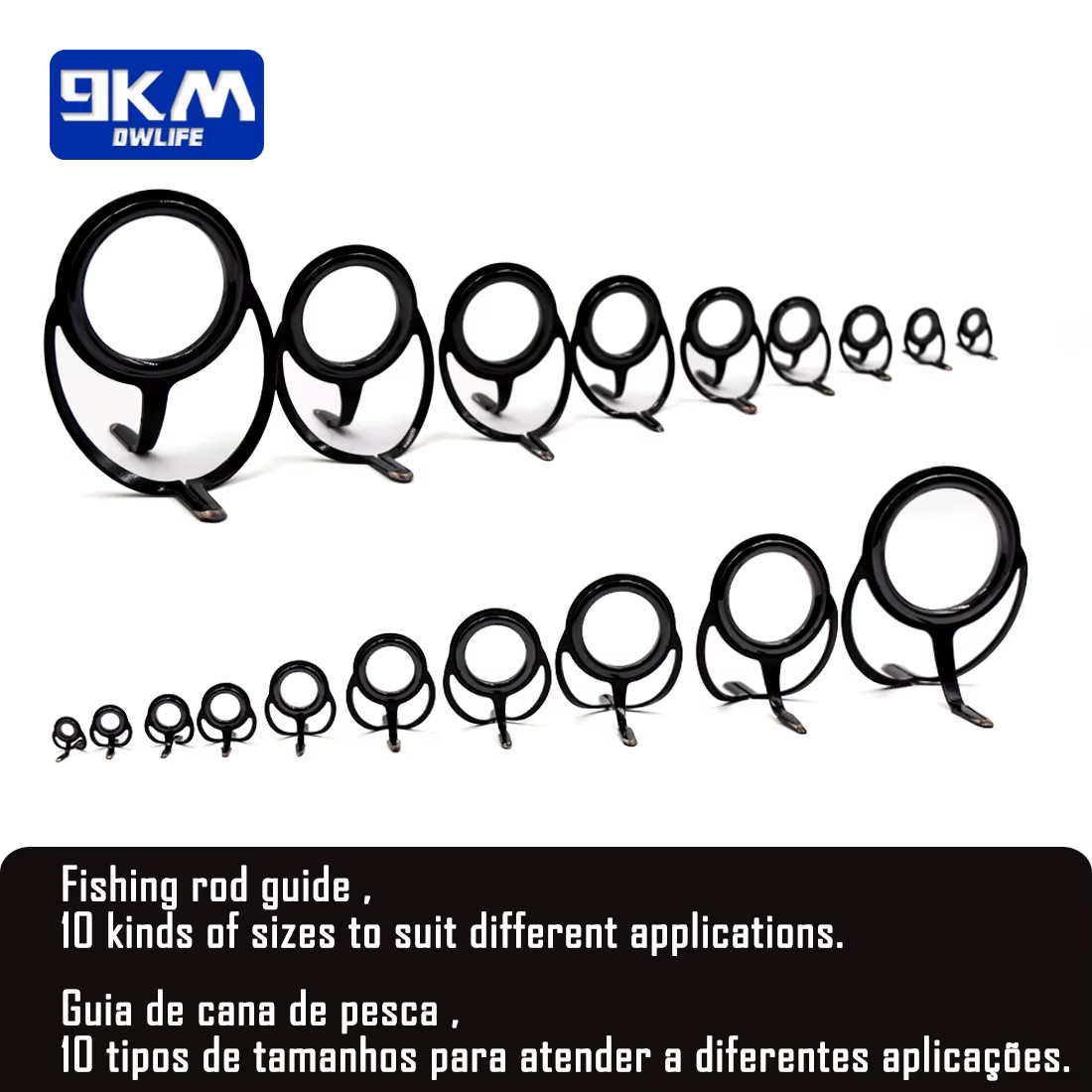 Kit de guías y anillos para reparación de cañas – Mixto agua dulce y salada - imagen 2